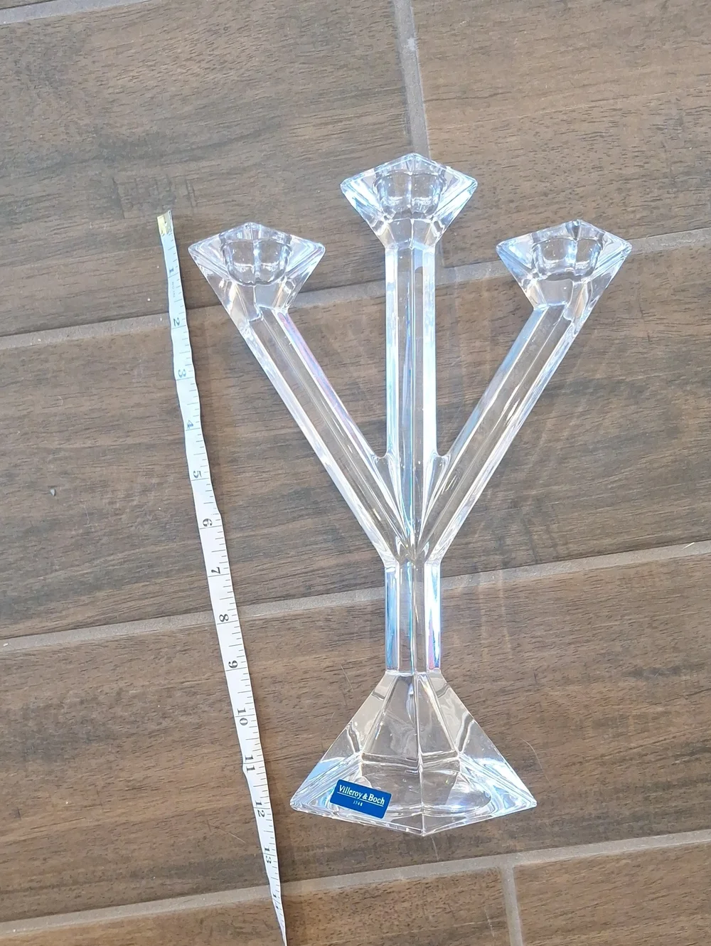 Villeroy & Boch Crystal Candelabra 12